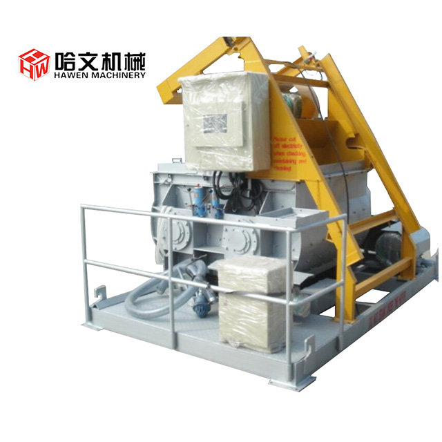 Twin-shaft Concrete Mixer